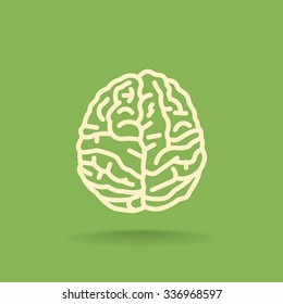 Vector Brain Icon