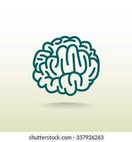Vector Brain Icon