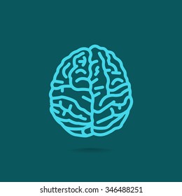 Vector Brain Icon