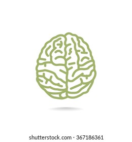 Vector Brain Icon