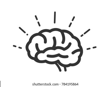 Vector Brain Icon