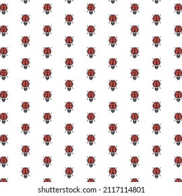 Vector brain and light bulb, innovation, creative idea pattern with various icons.