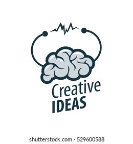 Vector brain logo