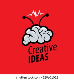 Vector brain logo
