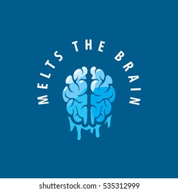 Vector brain logo