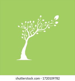 Vector branch , Hand drawn illustration of tree branch design template
