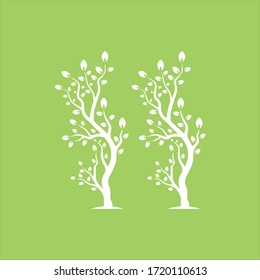 Vector branch , Hand drawn illustration of tree branch design template