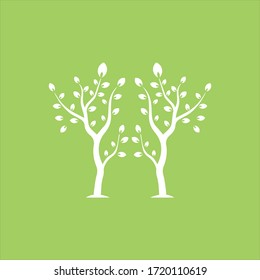 Vector branch , Hand drawn illustration of tree branch design template