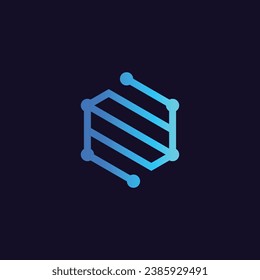 Vector Branding Identity - Corporate Logo with Letter N