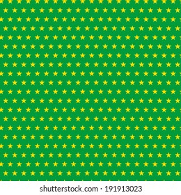 Vector - Brazil 2014 Seamless Green Yellow Background