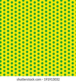 Vector - Brazil 2014 Seamless Green Yellow Background