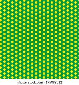 Vector - Brazil 2014 Seamless Green Yellow Background