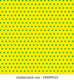 Vector - Brazil 2014 Seamless Green Yellow Background