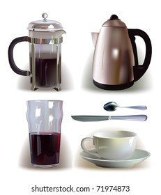 vector breackfast set vol.2