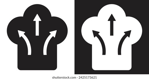 vector bread fermentation logo icons