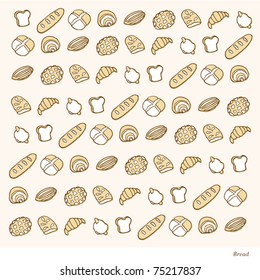 vector breads