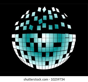 Vector Breaking Mirror Ball Puzzle