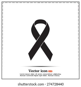 Vector breast cancer ribbon