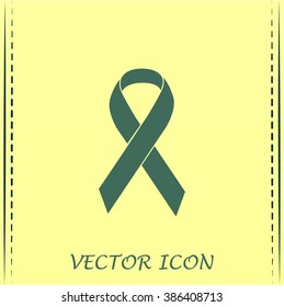 Vector breast cancer ribbon