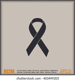 Vector breast cancer ribbon