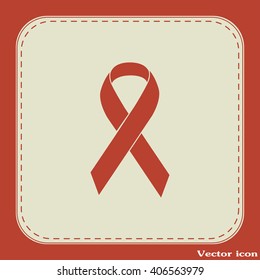 Vector breast cancer ribbon