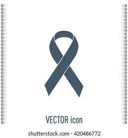 Vector breast cancer ribbon