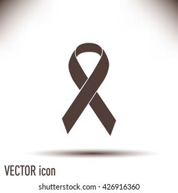 Vector breast cancer ribbon