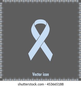 Vector breast cancer ribbon