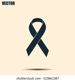 Vector breast cancer ribbon