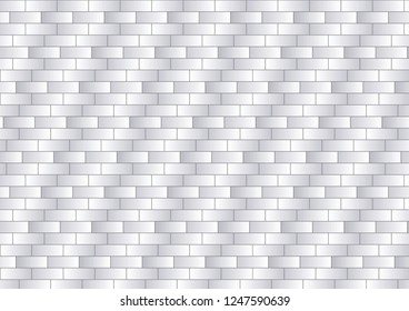 Vector brick wall illustration background.Seamless pattern.