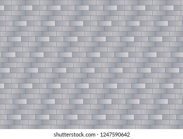 Vector brick wall illustration background.Seamless pattern.