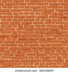 vector brick wall texture illustration, brick wall pattern. EPS