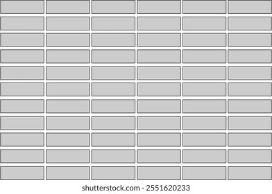 Vector of brick wall texture for wallpaper and background.