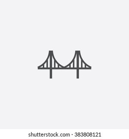 Vector Bridge Icon