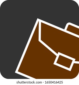 Vector Briefcase Design Company Logo
