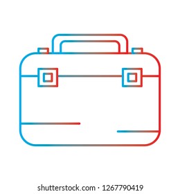  Vector briefcase icon
