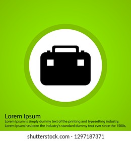 Vector briefcase icon
