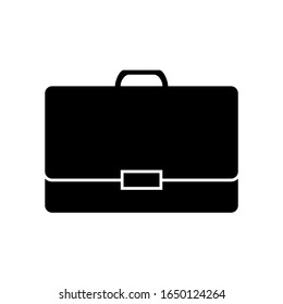 Icono de portafolios del vector sobre fondo blanco