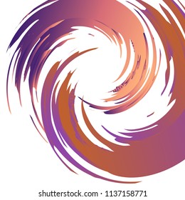 Vector - bright abstract colorful waves