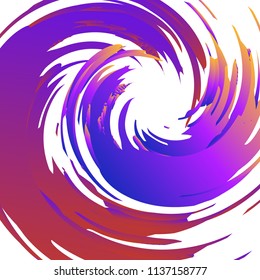 Vector - bright abstract colorful waves