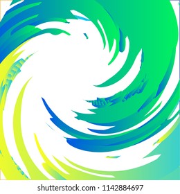 Vector - bright abstract colorful waves
