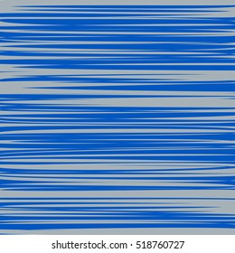 Vector bright background of the blue abstract lines on a gray background.