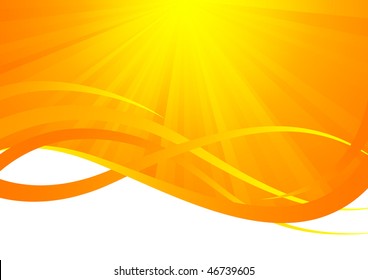 Vector bright background; clip-art