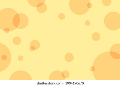 Vector bright background with copy space. Trendy design. Circles colored in overlap style.
