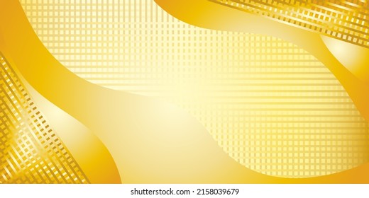 Vector bright background with golden abstraction on the whole area with isolated layers. Illustration for website design. 