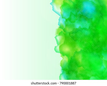 vector bright colored watercolor background