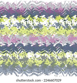 Vector bright and colorful background made of curved stripes