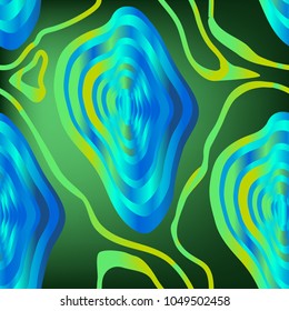 vector of bright colorful seamless pattern with abstract shapes and lines
