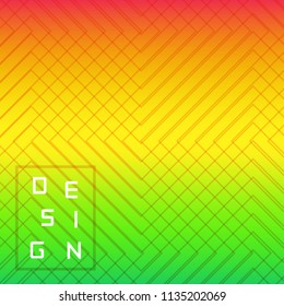 Vector bright geometric background. Design illustration for banners, posters, ads, wallpapers and covers.