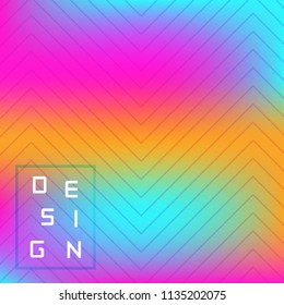 Vector bright geometric background. Design illustration for banners, posters, ads, wallpapers and covers.